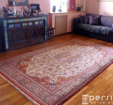 Персидские шелковые ковры ручной работы Кум METHATRON RUGS