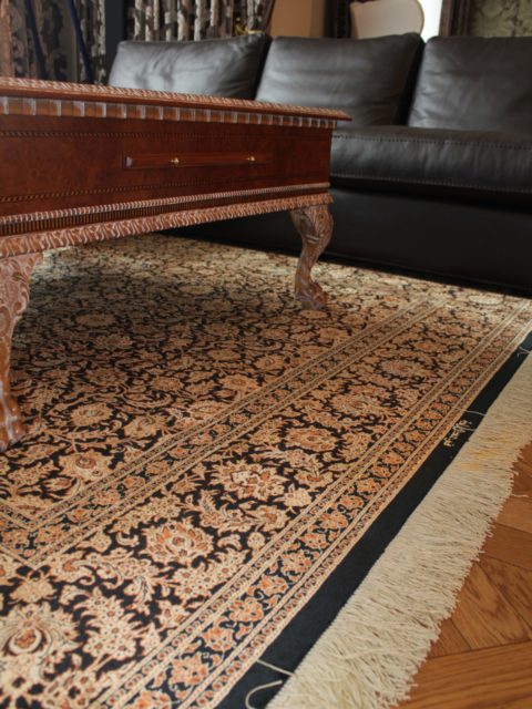 Персидские шелковые ковры ручной работы Кум METHATRON RUGS