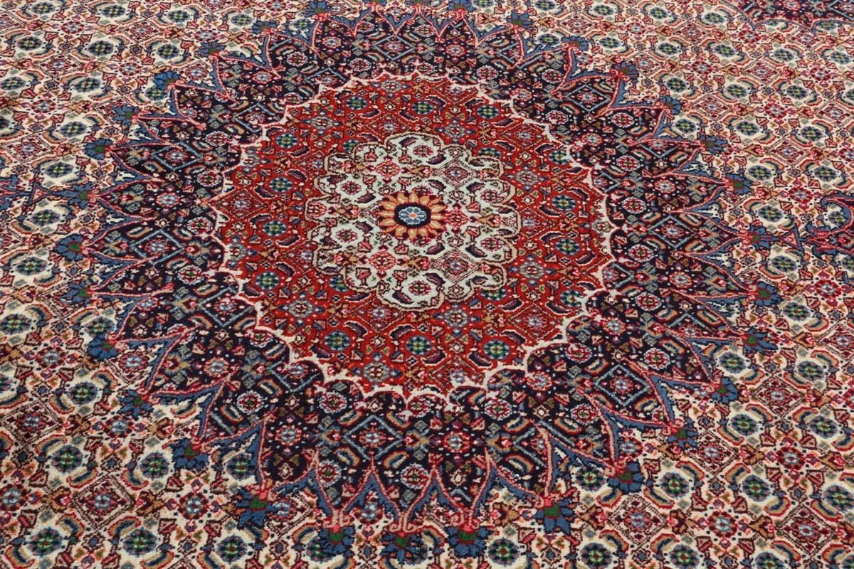 218x315 см, Иран, Муд, Wool, красный