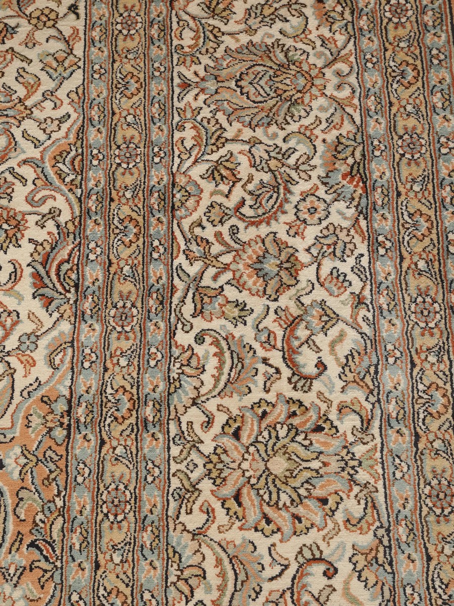 248x343 см, Индия, Шёлк, Silk, оранжевый — вид 4