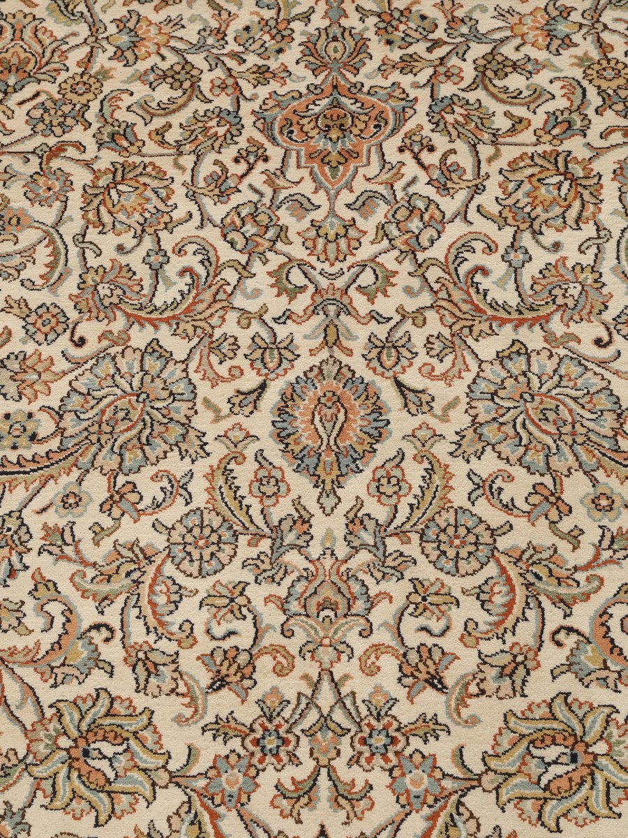 248x343 см, Индия, Шёлк, Silk, оранжевый — вид 6