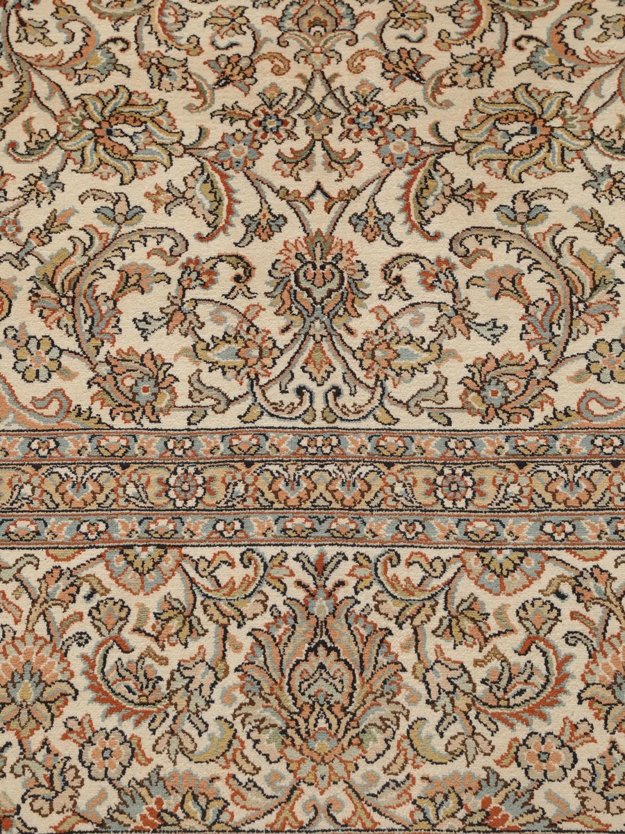 248x343 см, Индия, Шёлк, Silk, оранжевый — вид 7
