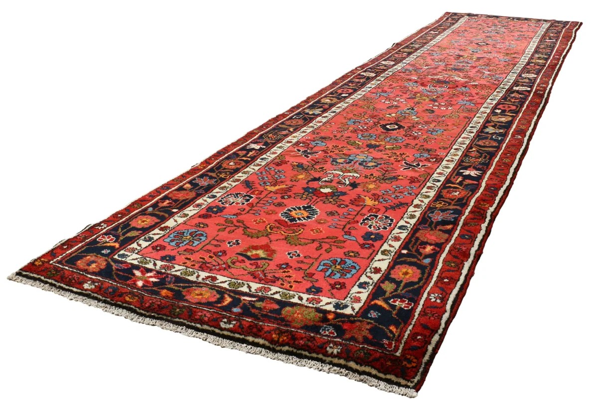 104x410 см, Иран, Хамадан, Wool, чёрный — вид 3