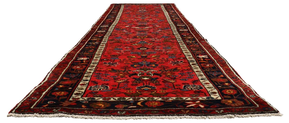 104x410 см, Иран, Хамадан, Wool, чёрный — вид 4