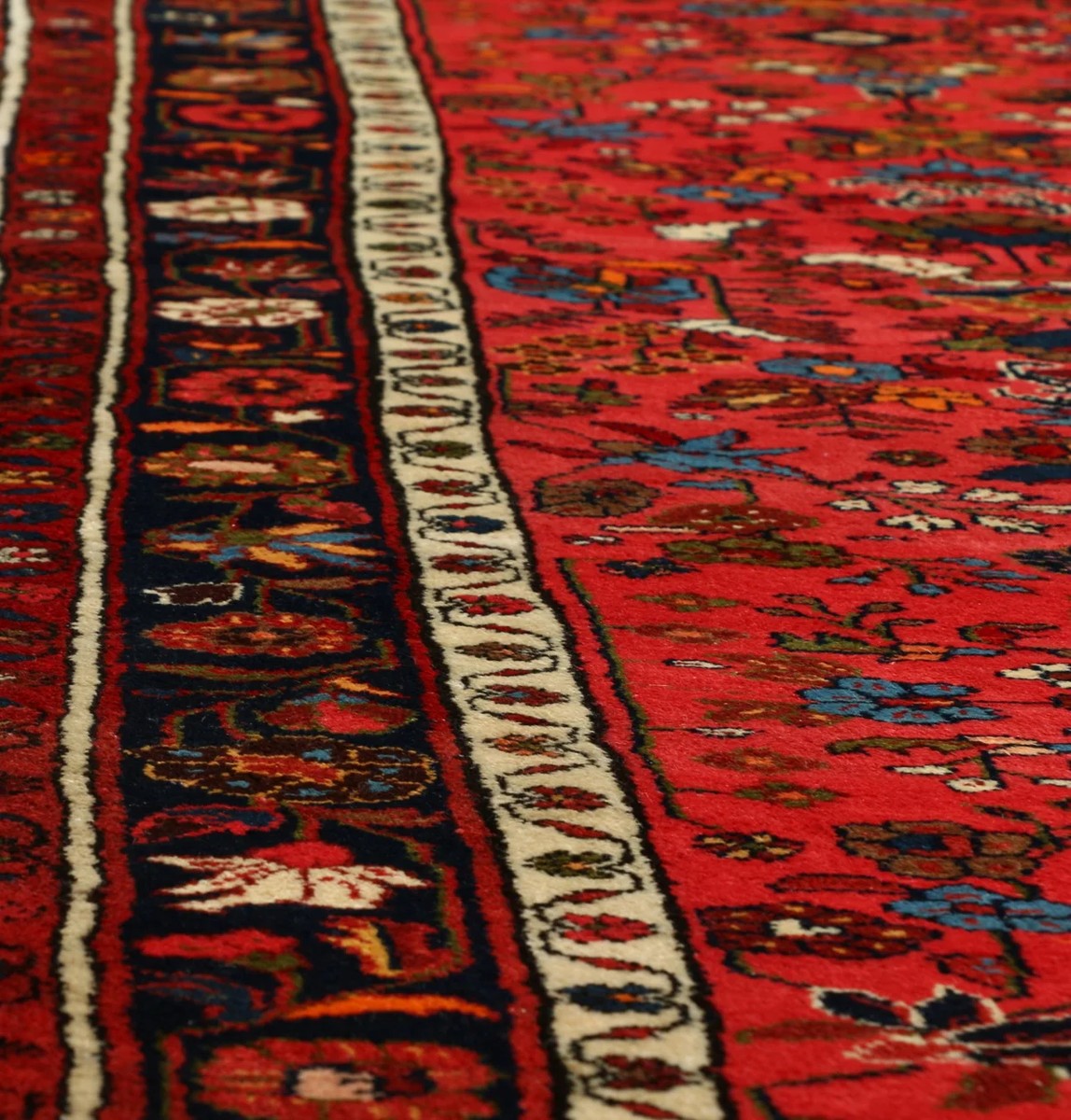 104x410 см, Иран, Хамадан, Wool, чёрный — вид 6