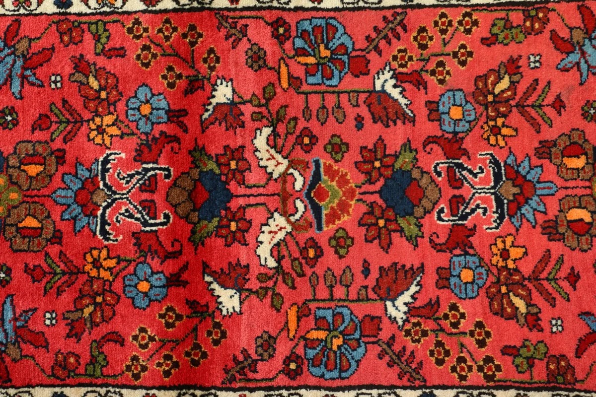 104x410 см, Иран, Хамадан, Wool, чёрный — вид 8
