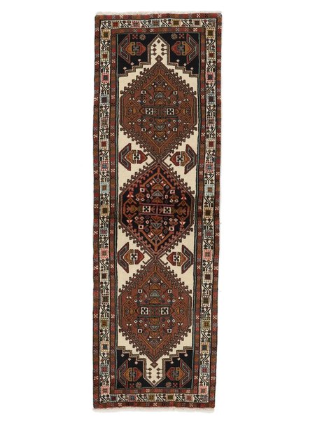 69x213 см, Иран, Восточные, Wool, чёрный