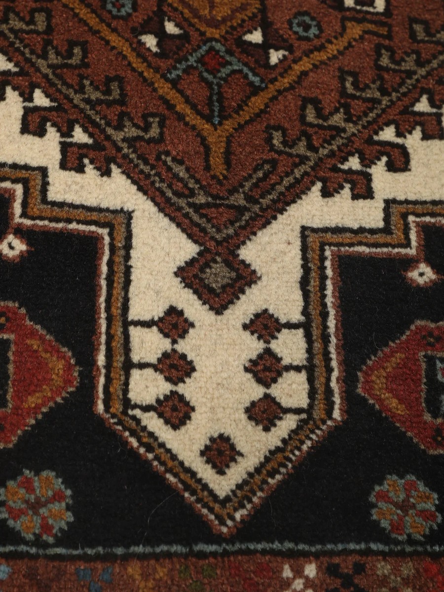 69x213 см, Иран, Восточные, Wool, чёрный — вид 5