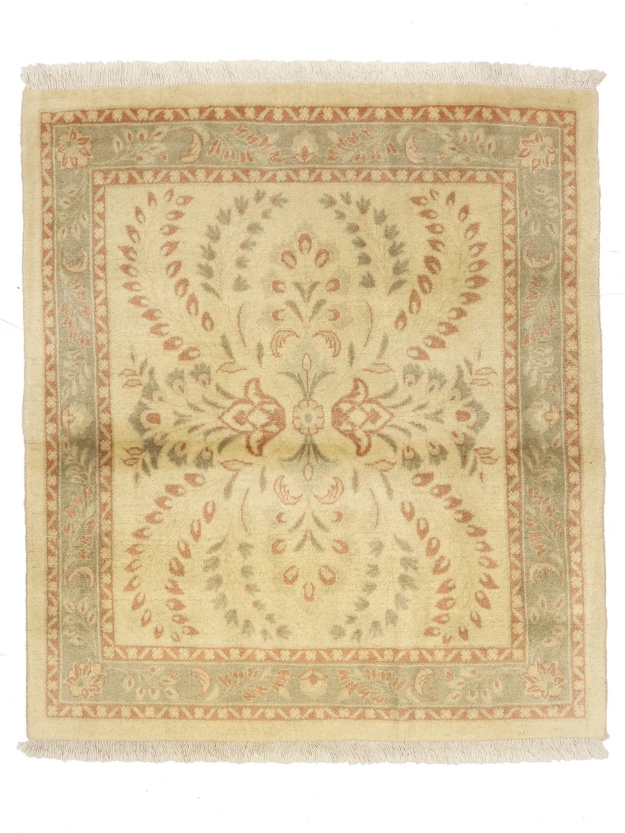 102x114 см, Иран, Табриз, Wool, оранжевый