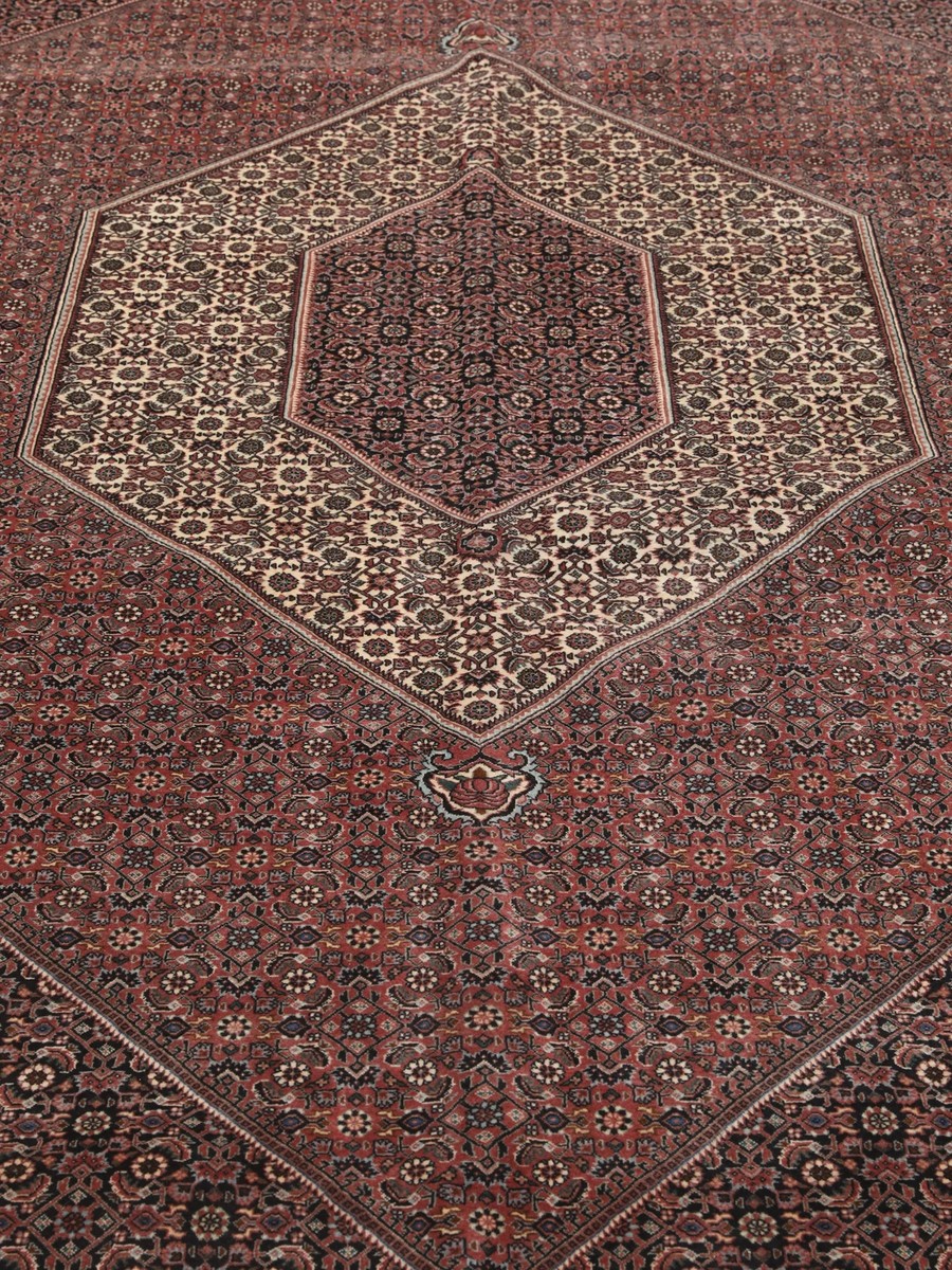 295x382 см, Иран, Биджар, Wool, чёрный