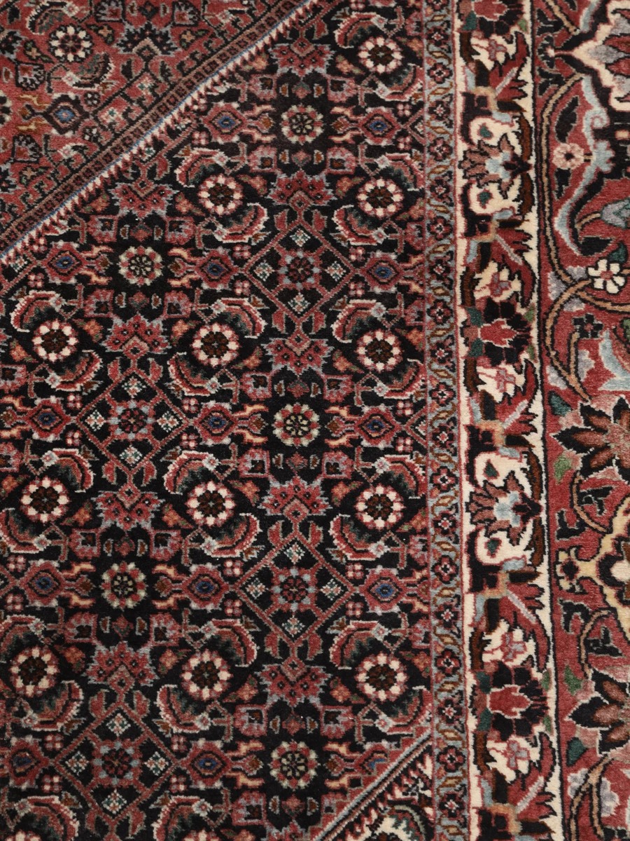 295x382 см, Иран, Биджар, Wool, чёрный — вид 4