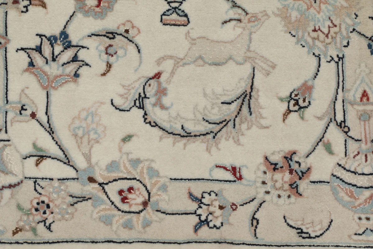70x150 см, Иран, Наин, Wool, жёлтый — вид 4