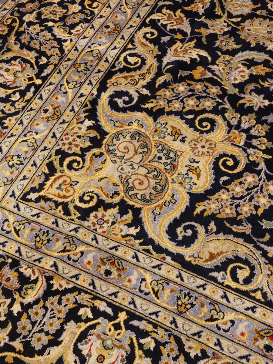 330x451 см, Иран, Кашан, Wool, коричневый — вид 3