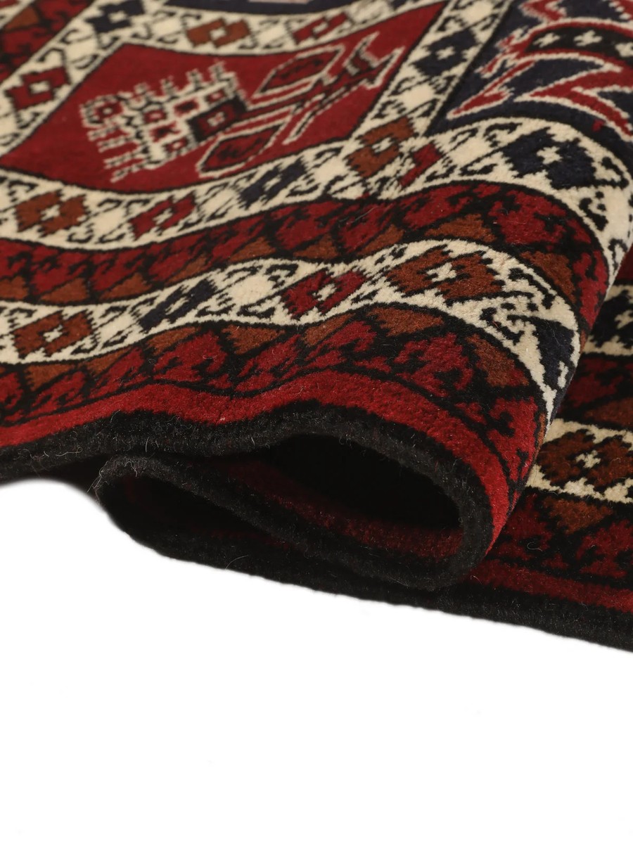 76x133 см, Иран, Восточные, Wool, бежевый — вид 6