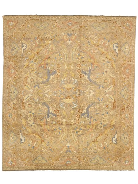 257x298 см, Афганистан, Анатолия, Wool, оранжевый