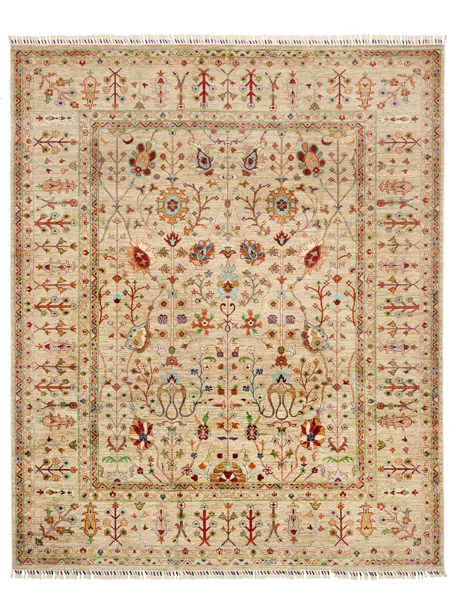 249x297 см, Афганистан, Восточные, Wool, оранжевый