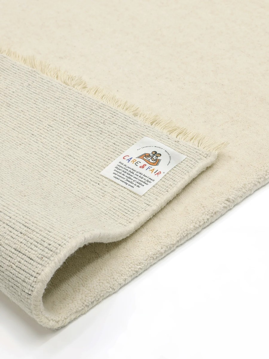 80x300 см, Индия, Современные, Wool, белый — вид 4