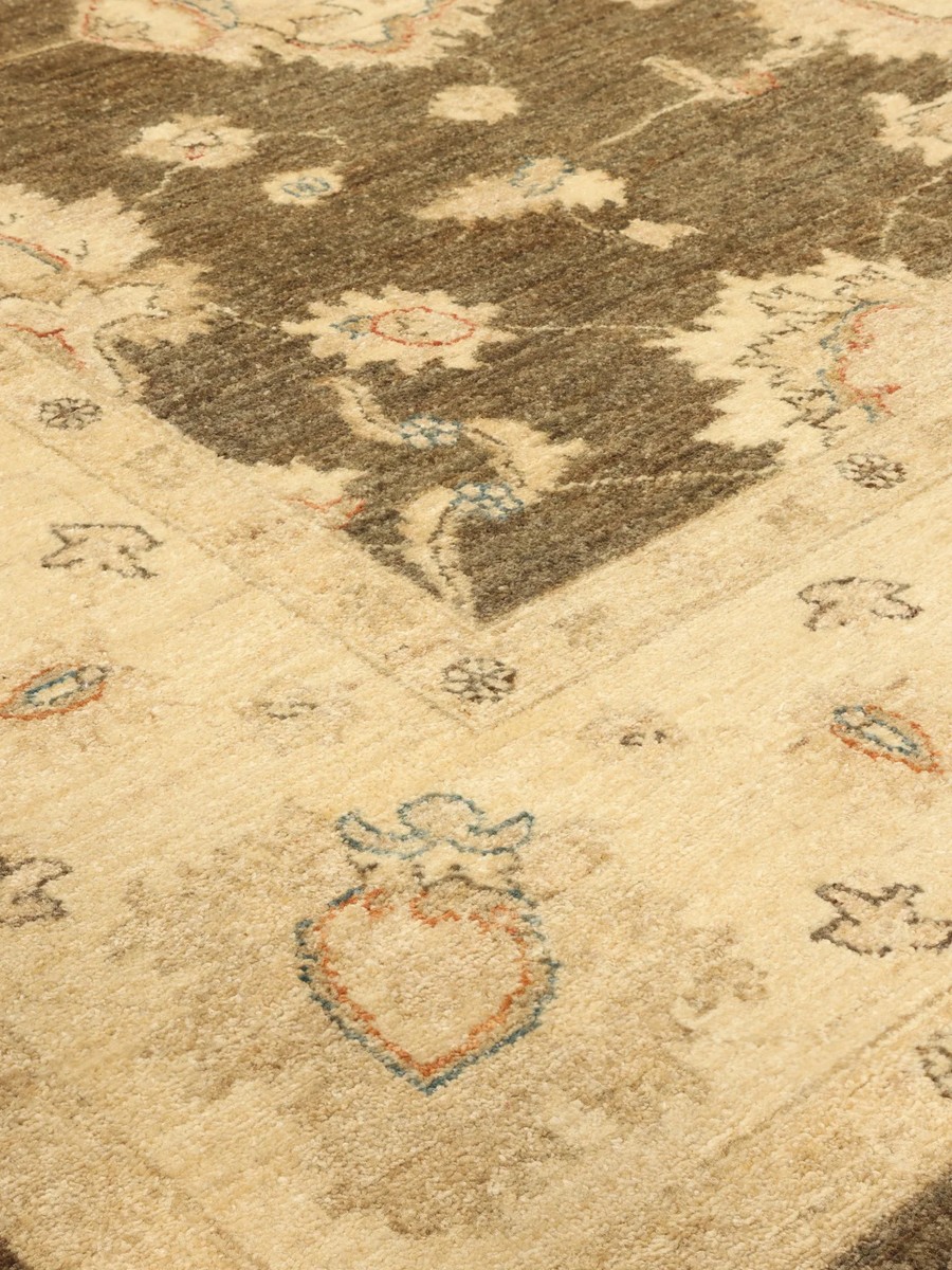 207x287 см, Афганистан, Зиглер, Wool, оранжевый — вид 4