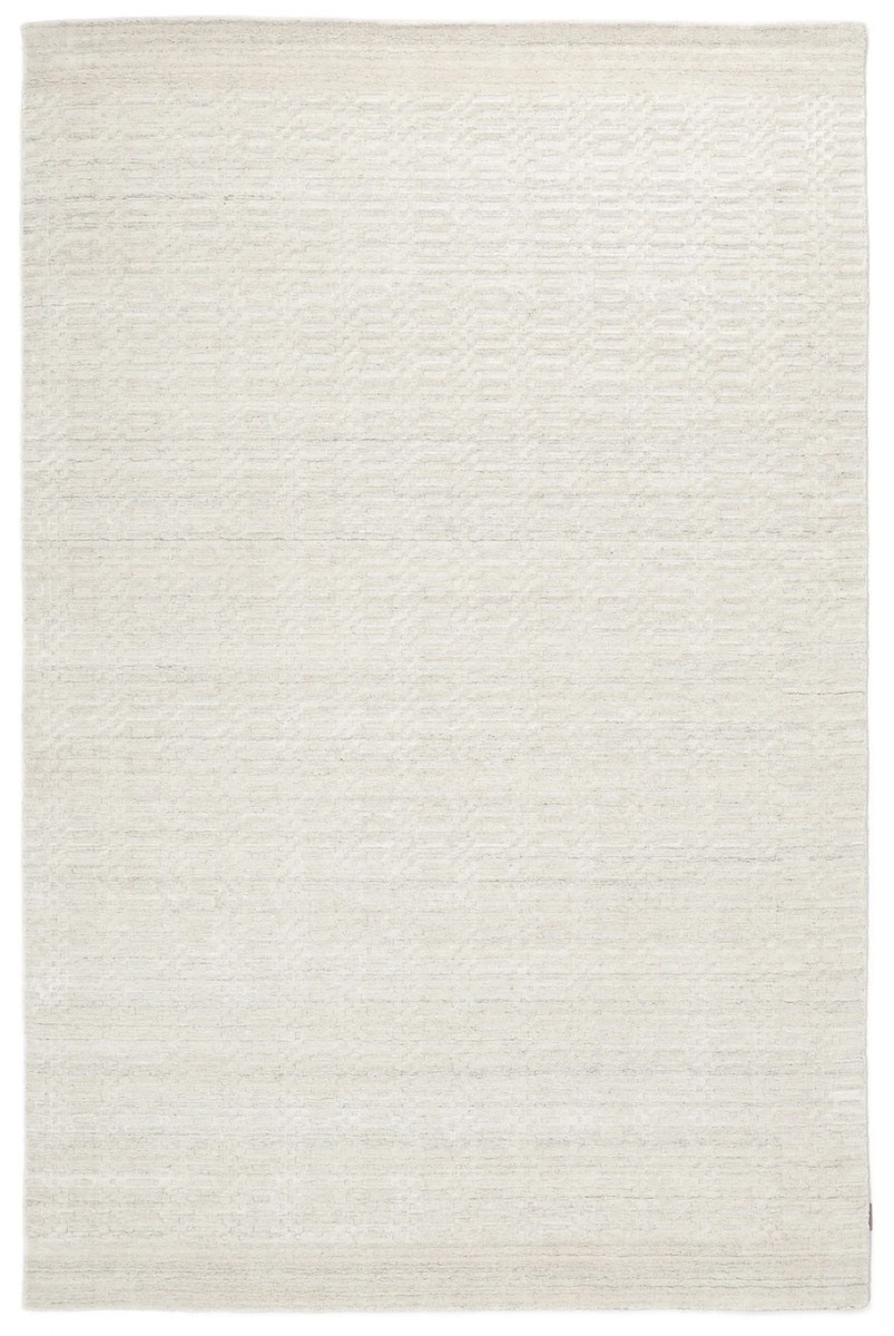 160x230 см, Индия, Однотонные, Viscose, белый