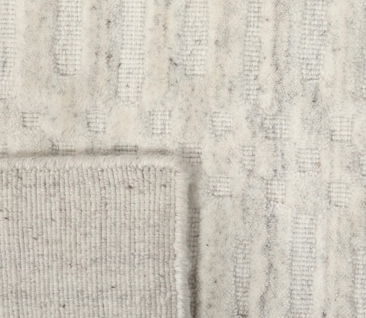 160x230 см, Индия, Однотонные, Viscose, белый — вид 8