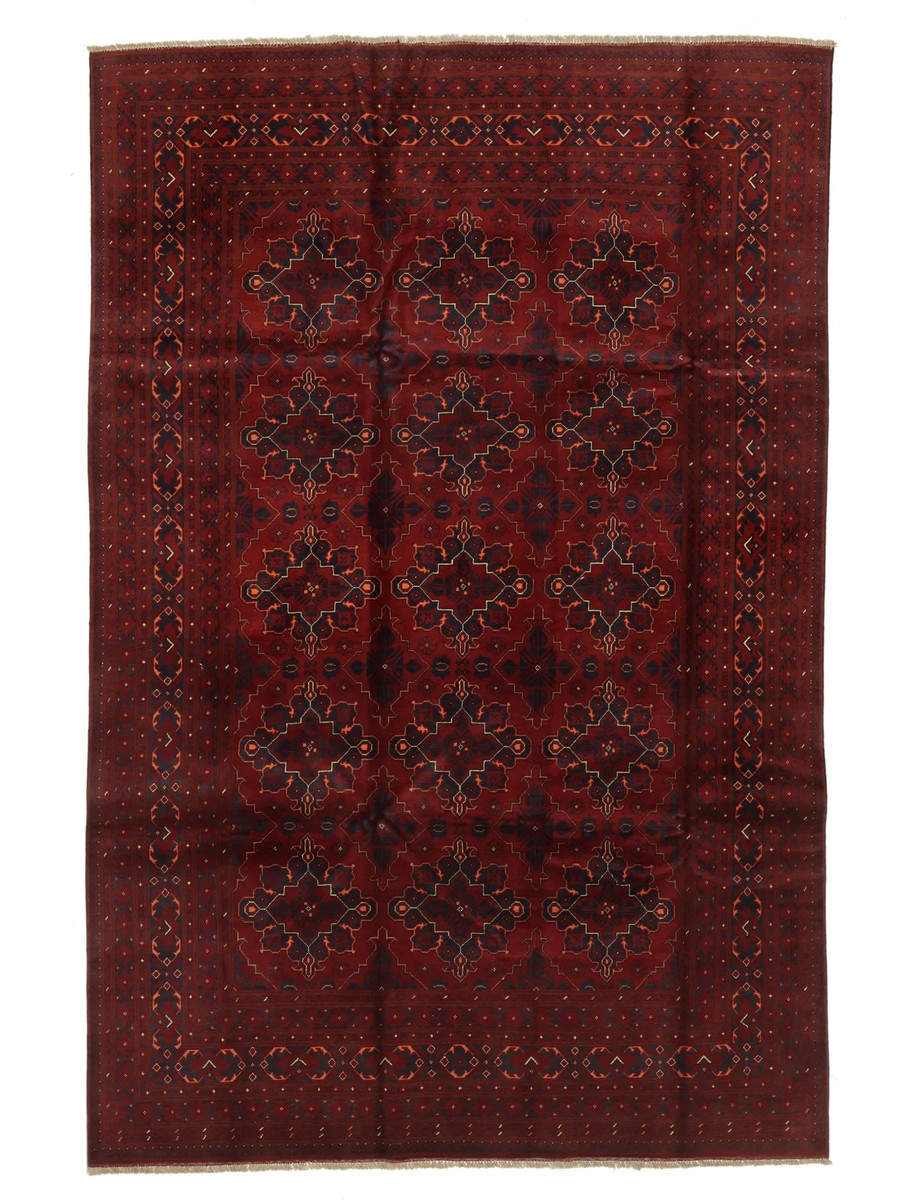 193x292 см, Афганистан, Афган / Пакистан, Wool, чёрный