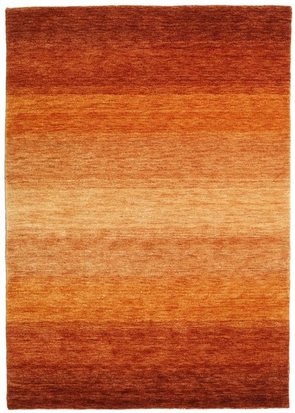 140x200 см, Индия, Габбе, Wool, ржаво-красный