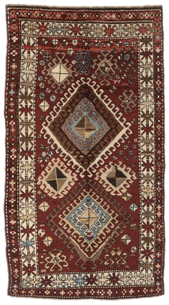 132x253 см, Восточные, Wool, чёрный