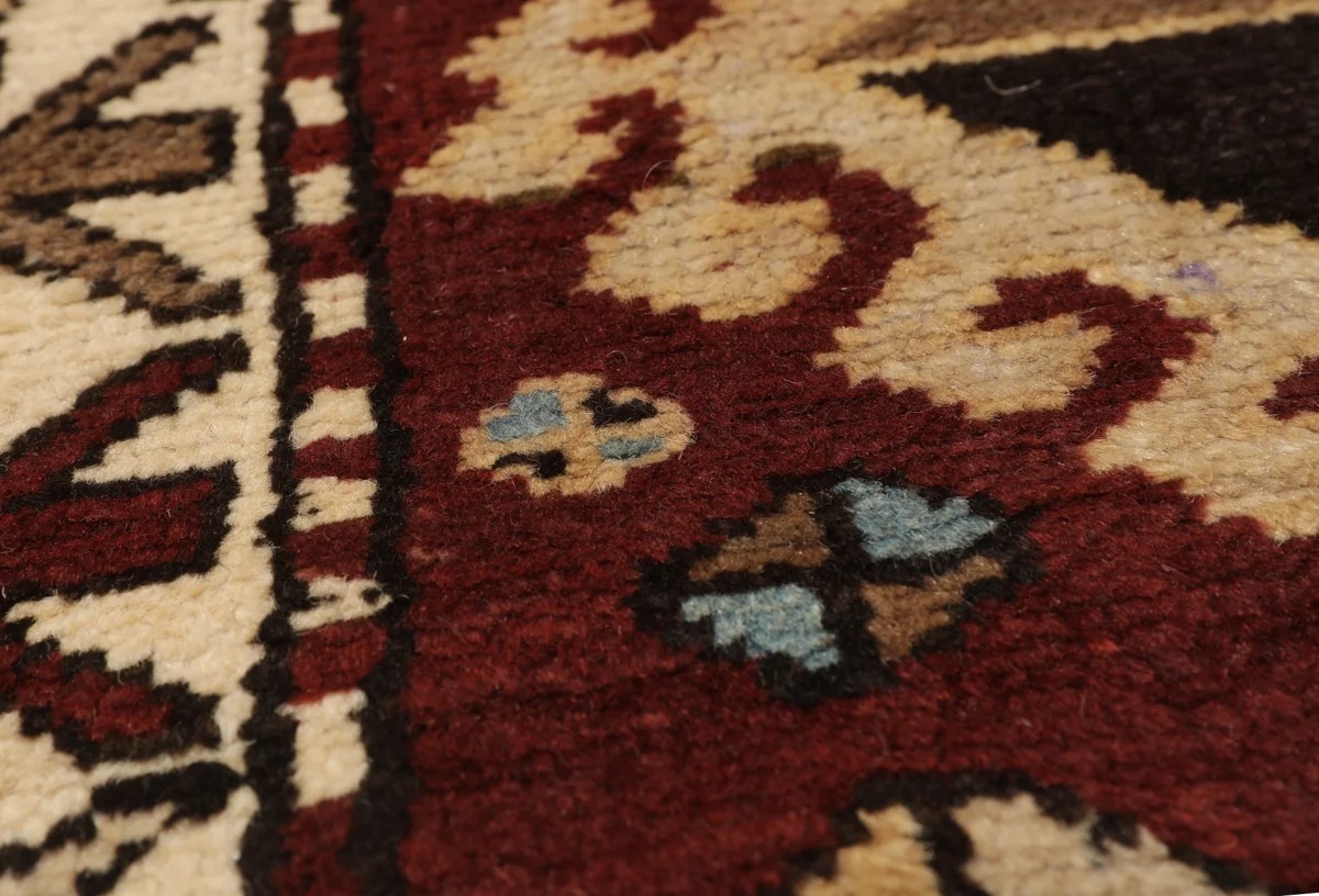 132x253 см, Восточные, Wool, чёрный — вид 6