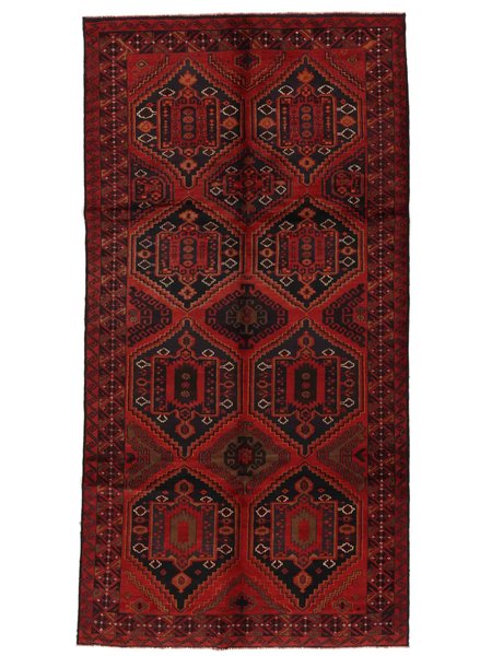 155x295 см, Афганистан, Балучи, Wool, чёрный
