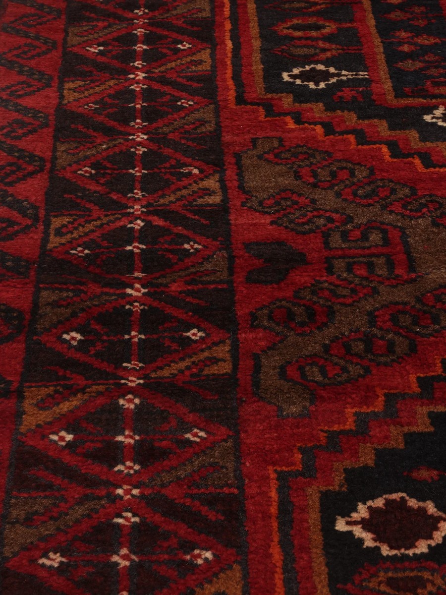 155x295 см, Афганистан, Балучи, Wool, чёрный — вид 5