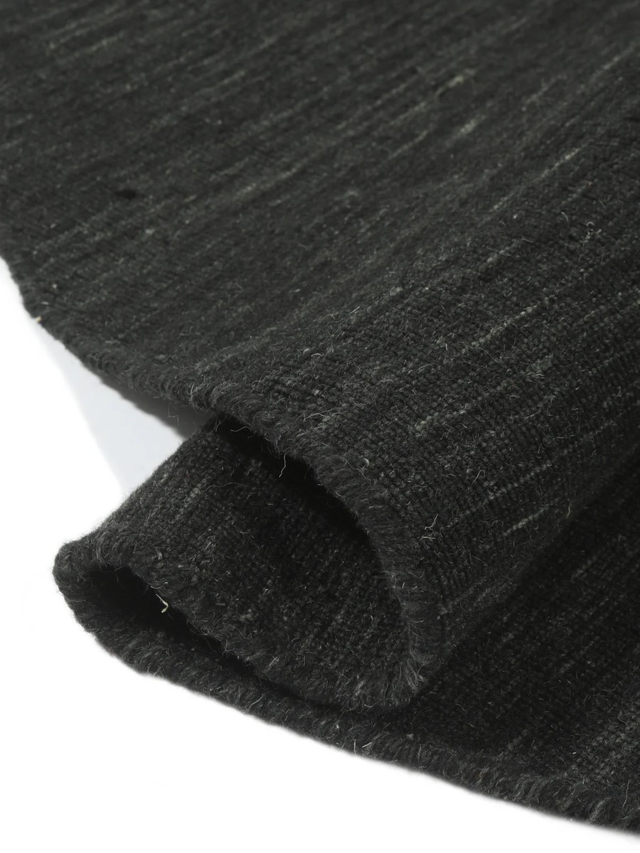 Ø200 см, Индия, Килимы, Wool, чёрный — вид 5