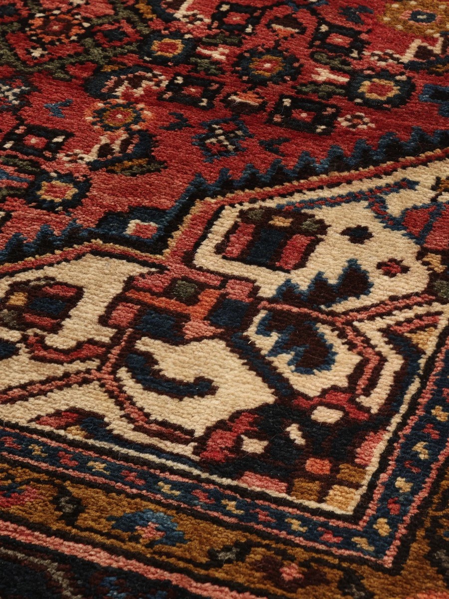 206x307 см, Иран, Хамадан, Wool, чёрный — вид 5