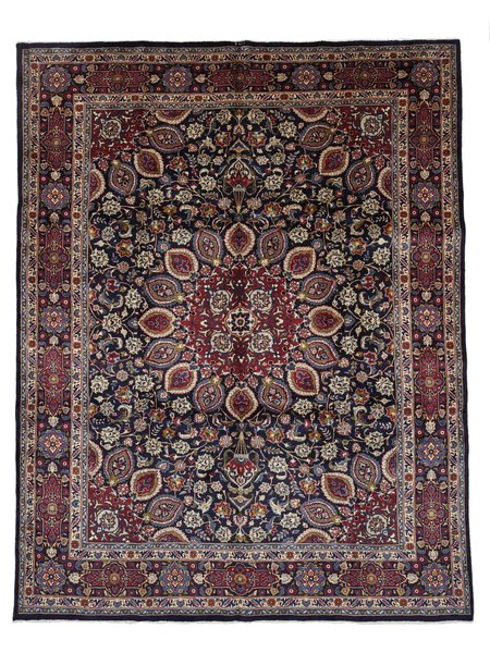 293x383 см, Иран, Восточные, Wool, чёрный