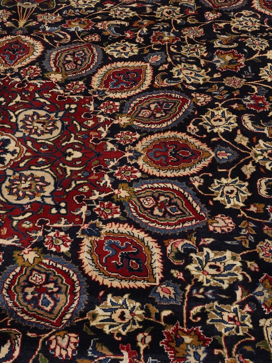 293x383 см, Иран, Восточные, Wool, чёрный — вид 4