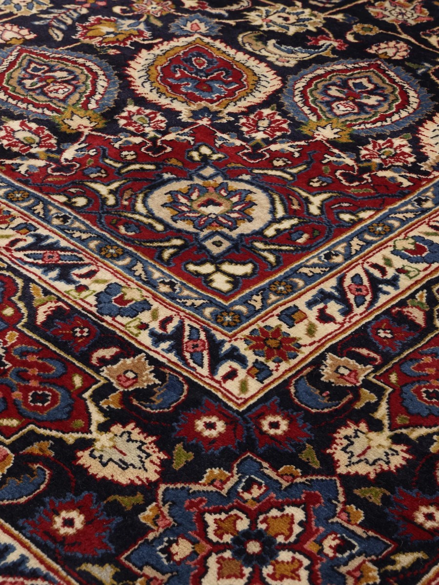 293x383 см, Иран, Восточные, Wool, чёрный — вид 5