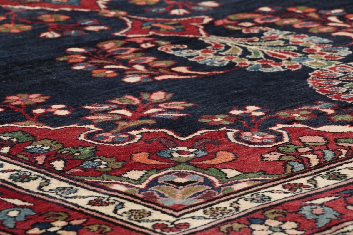 193x300 см, Иран, Хамадан, Wool, чёрный