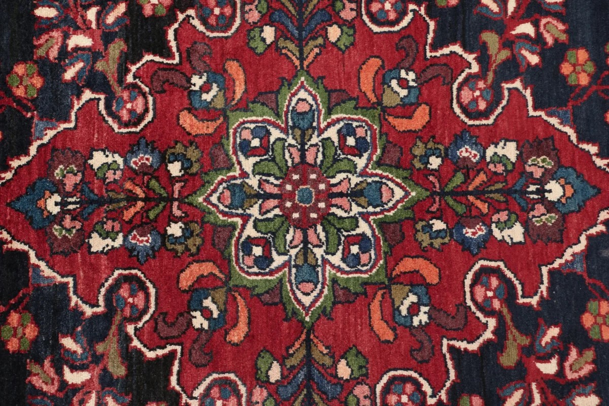 193x300 см, Иран, Хамадан, Wool, чёрный — вид 3