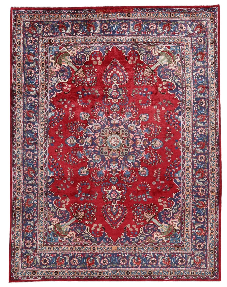250x325 см, Иран, Машад, Wool, розовый