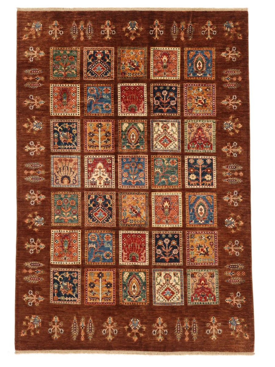 174x250 см, Афганистан, Восточные, Wool, красный
