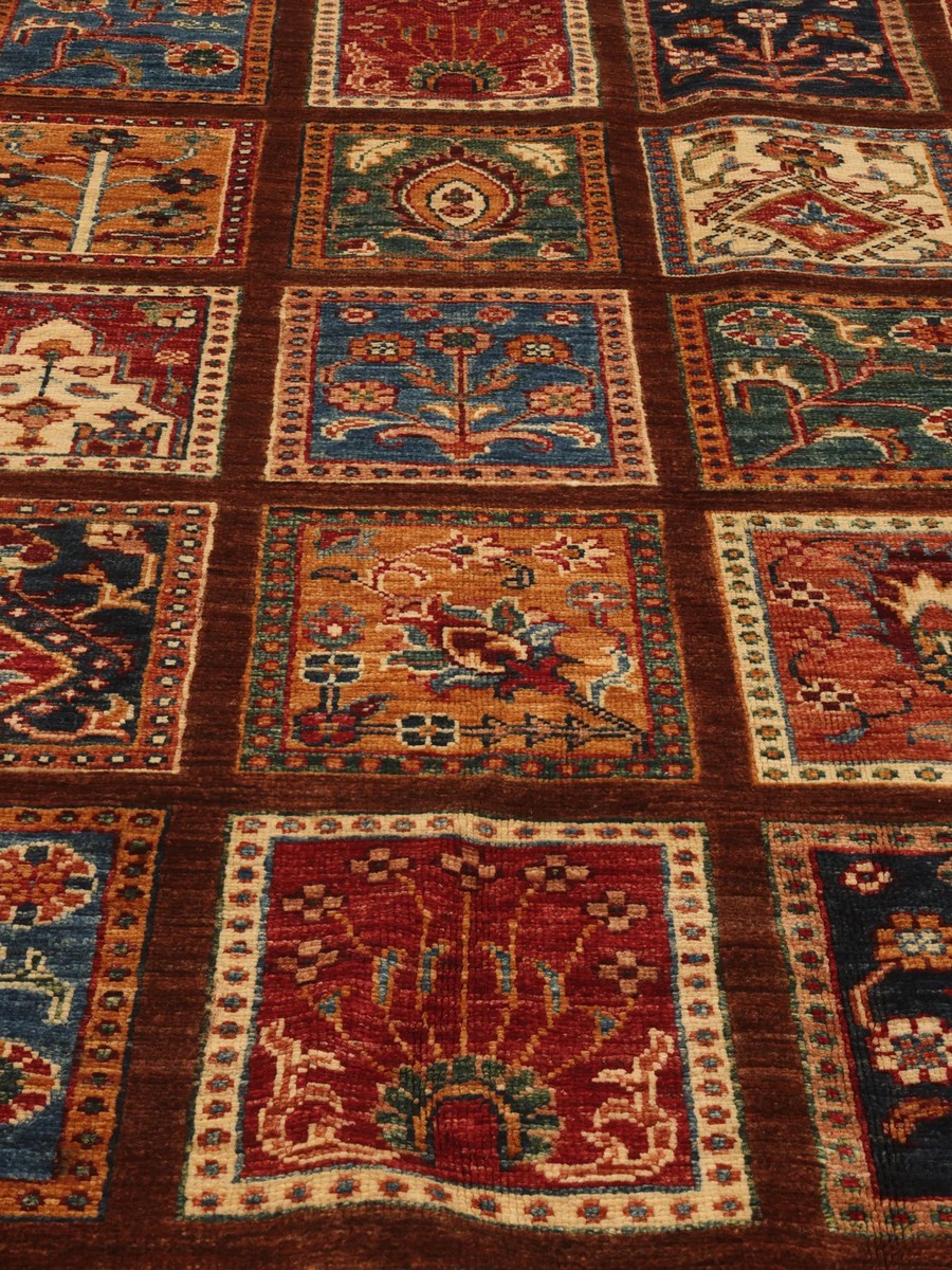 174x250 см, Афганистан, Восточные, Wool, красный — вид 4