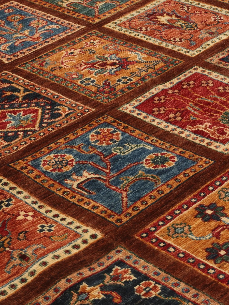 174x250 см, Афганистан, Восточные, Wool, красный — вид 5