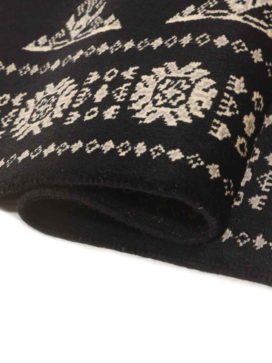 75x482 см, Пакистан, Афган / Пакистан, Wool, чёрный — вид 2