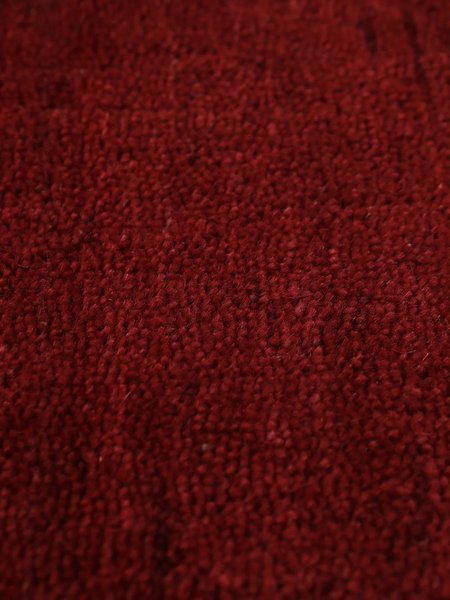 Ø200 см, Индия, Однотонные, Wool, красный