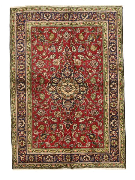 136x196 см, Иран, Табриз, Wool, чёрный