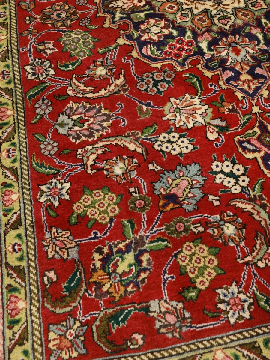 136x196 см, Иран, Табриз, Wool, чёрный — вид 4