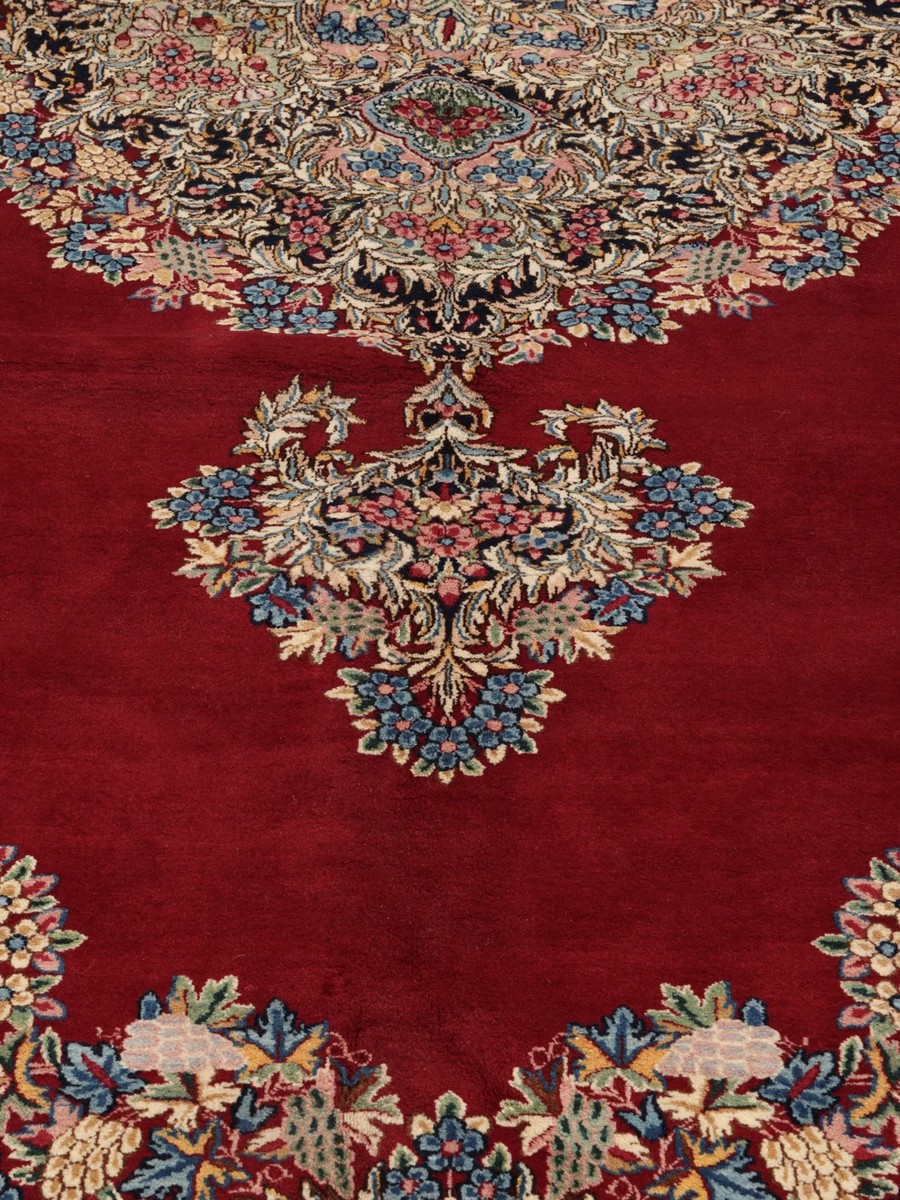 292x400 см, Иран, Керман, Wool, чёрный — вид 4