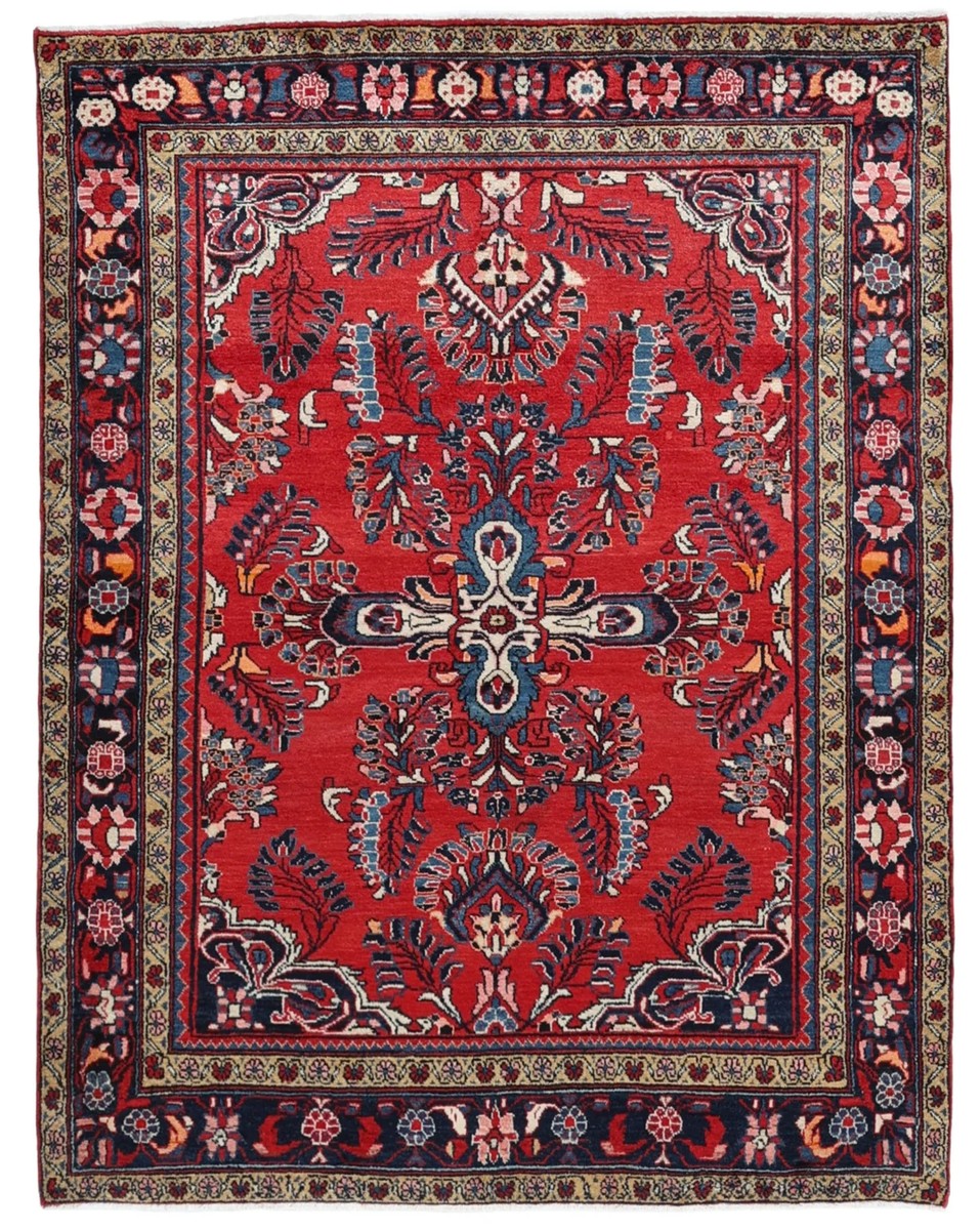 165x215 см, Иран, Хамадан, Wool, чёрный