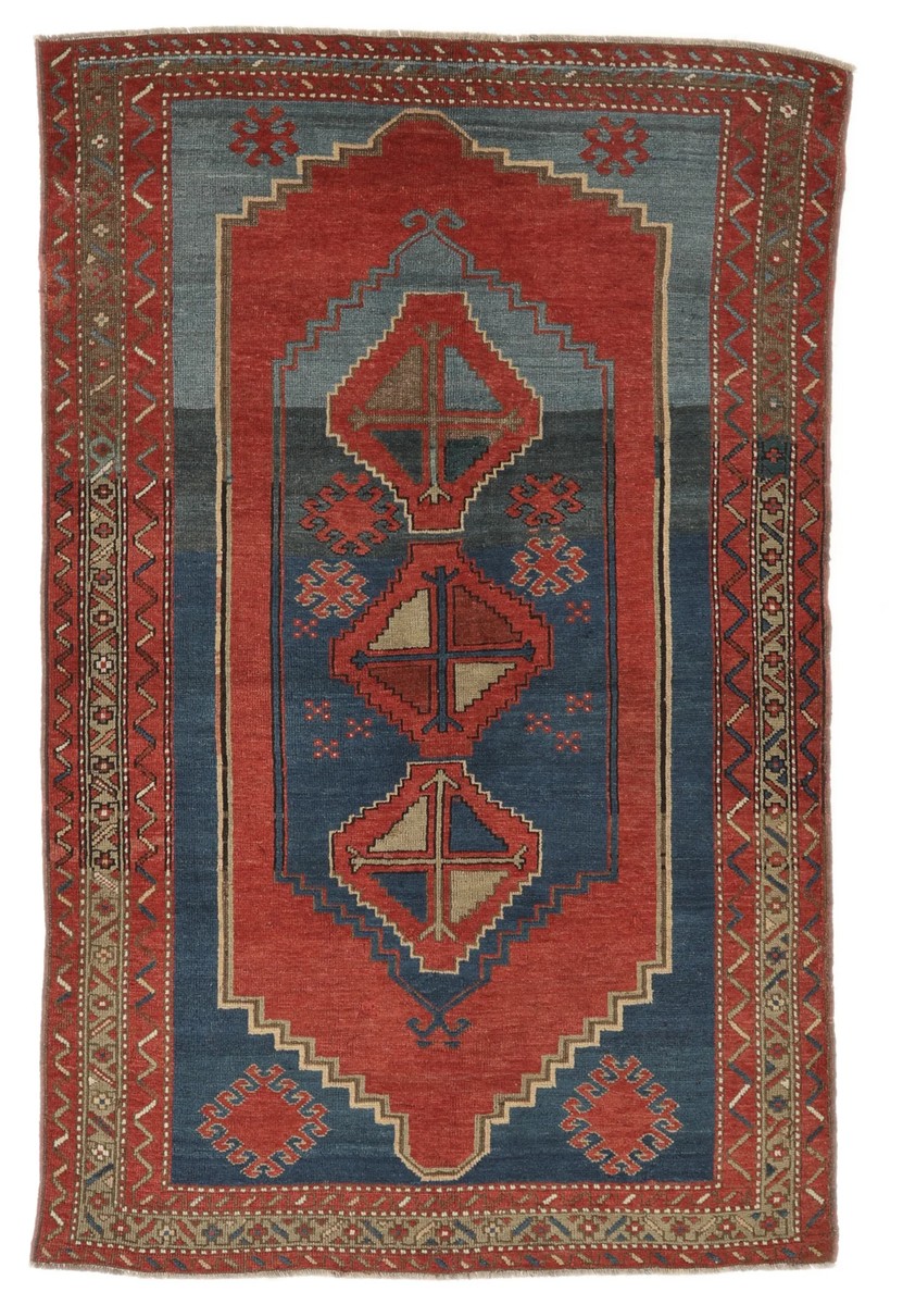 145x225 см, Восточные, Wool, красный