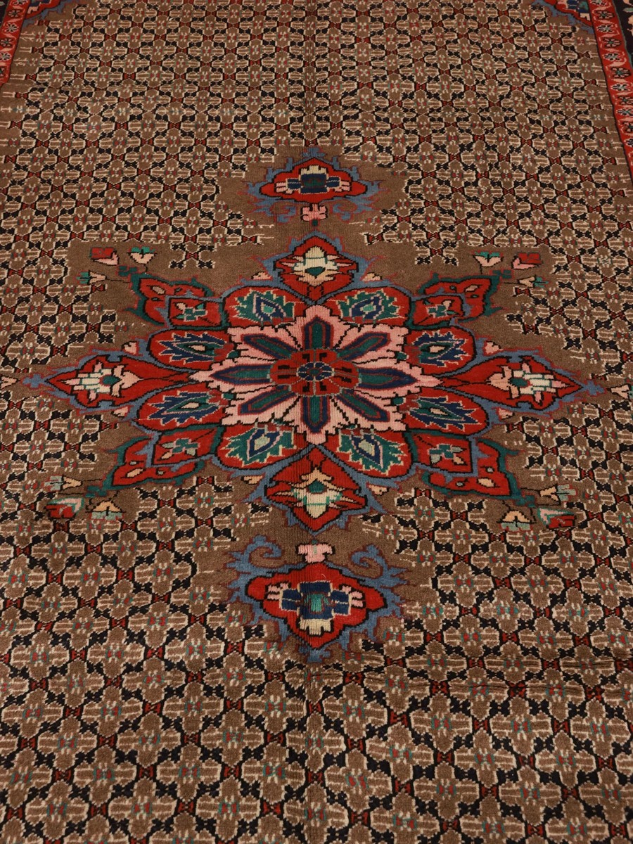 156x330 см, Иран, Восточные, Wool, чёрный — вид 3