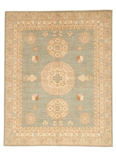 242x300 см, Афганистан, Зиглер, Wool, оранжевый
